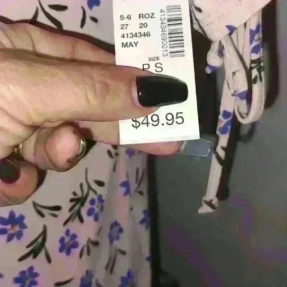 Blue and pink dress barn women's dresses slip on new with tags - Picture 6 of 7